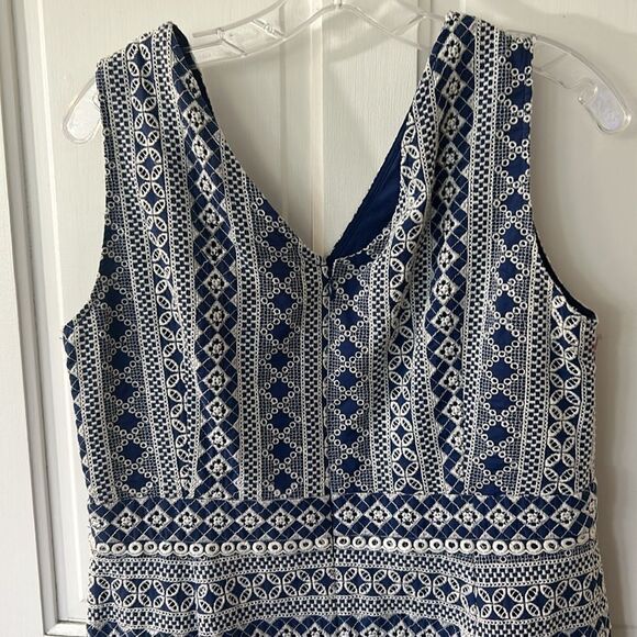 BODEN SLEEVELESS EMBROIDERED DRESS - Picture 5 of 9